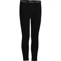 Icebreaker Kids 200 Oasis Leggings Intimo lana merinos Bambini (164, nero)