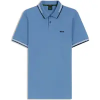 BOSS per uomo. 50506193 Polo Paul blu (S), Casual, Cotone, Manica corta