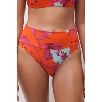 Chantelle Sw Bo. Full Brief Std High W. Painted Flowers Taglia: 44 | Bikini Outlet | Donna