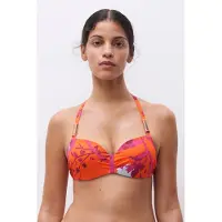 Chantelle Sw Bra Tshirt Half Cup Memory Painted Flowers Taglia: E85 | Bikini Outlet | Donna