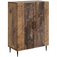 vidaXL Credenza in legno di recupero 66 x 34,5 x 89,5 cm in materiale derivato dal legno