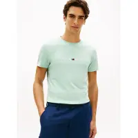Tommy Hilfiger Tommy Logo Tee Crushed Mint Taglia: L | Magliette basic Outlet | Uomo | Ciano
