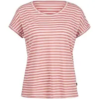 Stoic Women's Merino155 LaholmSt. Loose Shirt Striped Maglia merino Donna (XL, fuchsia)