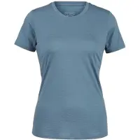 Stoic Women's Merino155 LaholmSt. T-Shirt Maglia merino Donna (S, blu)