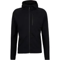 Stoic MerinoFleece270 KuolpaLightSt. Zip Hoody Felpa di merino con cappuccio Uomo (3XL, nero)