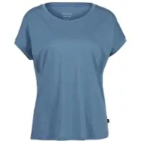 Stoic Women's Merino155 LaholmSt. Loose Shirt Maglia merino Donna (L, blu)