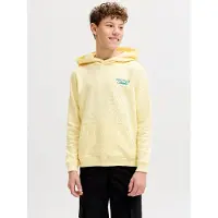 Jack & jones Felpa Con Cappuccio Stampa Sul Retro Boys