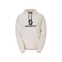 SCOTT Women's Hoody Icon L/S Felpa con cappuccio Donna (S, grigio)