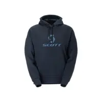 SCOTT Women's Hoody Icon L/S Felpa con cappuccio Donna (L, blu)