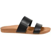 Reef per donna. RF0A3OKSBLN Sandali con cuscino Vista neri (40), Nero, Basso, Nessuno, Casual