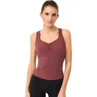 Mandala Women's Balance Top Top da yoga Donna (M, rosso)
