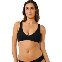 Rip Curl Women's Vibe Surf Multi Fit V Neck Parte superiore bikini Donna (L, nero)