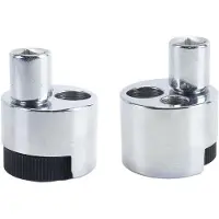 OEM Allecto plus - Estrattore per bulloni a testa piatta in acciaio legato con attacco quadrato da 1/2 pollice - Adatto per bulloni da M5 a M18 - Dimensioni 53x66 mm