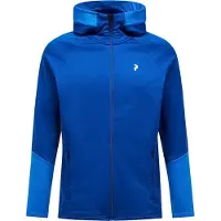 Peak Performance Rider Essentials Zip Hood Giacca in pile Uomo (S, blu)