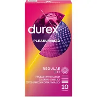 Durex Preservativi Pleasuremax regular fit 3 pezzi — Preservativi