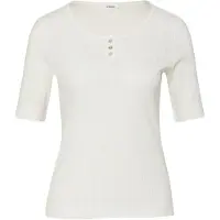 s.Oliver T-shirts Offwhite Taglia: 46 | Maglie a manica lunga Outlet | Donna | Bianco