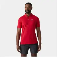 Helly Hansen per uomo. 34544 Polo Hp Salina rosso (M), Casual, Poliamide, Manica corta