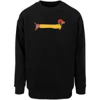Merchcode Felpa 'Christmas Dog' colori misti / nero