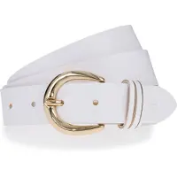 Tamaris Cintura di pelle bianco - 75