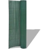 vidaXL Recinzione da giardino verde 150 x 300 cm in PVC
