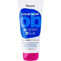 Fanola Maschera color blu oceano — Maschera capelli colorata