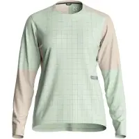 Ortovox Women's Sequence Trail Jersey L/S Maglietta da ciclismo Donna (XS, verde)