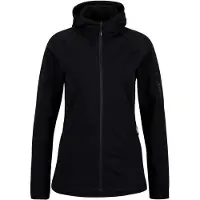 Stoic Women's MerinoFleece270 KuolpaLightSt. Zip Hoody Felpa di merino con cappuccio Donna (XL, nero)