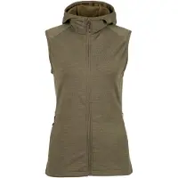 Stoic Women's MerinoFleece270 KuolpaLightSt. Vest Hood Gilet in lana merino Donna (3XL, olivia)