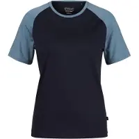 Stoic Women's Merino155 LaholmSt. Raglan Shirt Maglia merino Donna (S, blu)
