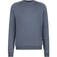Stoic MerinoTerry250 BaraSt. Pullover Pullover in lana merino Uomo (L, blu)