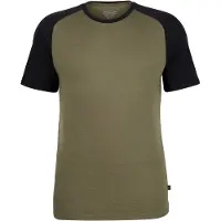 Stoic Merino155 LaholmSt. Raglan Shirt Maglia merino Uomo (XXL, olivia)