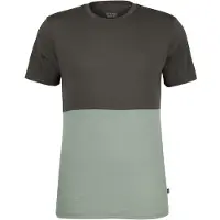 Stoic Merino155 LaholmSt. Colorblock T-Shirt Maglia merino Uomo (3XL, grigio)