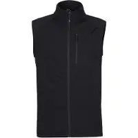 Stoic MerinoFleece270 KuolpaLightSt. Vest Gilet in lana merino Uomo (4XL, nero)
