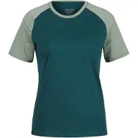 Stoic Women's Merino155 LaholmSt. Raglan Shirt Maglia merino Donna (XXL, blu)