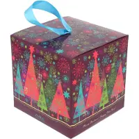 ZMILE Cosmetics Calendario dell'Avvento di bellezza Christmas Trees – 24 sorprese vegane per il trucco e lo styling, design a cubetti, alta qualità per Natale