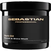 Sebastian Dark Oil Maschera Nutriente e Leggera Professionale per Capelli Setosi e Brillanti 500ml