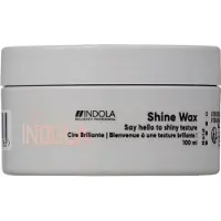 Indola Shine Wax 100ml — Cera capelli