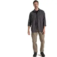 Craghoppers Nosilife Adventure Langarm Hemd III Camicia Uomo (XL, marrone)