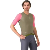 Castelli Corretto Jersey Maglietta da ciclismo Uomo (XXL, variopinto)