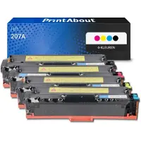 PrintAbout Toner compatibile HP 207A (W2210/11/12/13A) - 4 colori Multipack