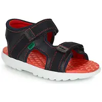 Kickers Sandali bassi KICKSTER SANDAL LTHR JM NVY ragazzo - Blu - 33