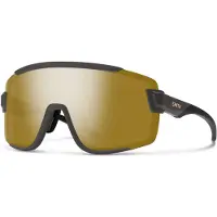 Smith - Occhiali da sole polarizzati - Wildcat Matte Gravy ChromaPop Polarized Bronze Mirror - Nero