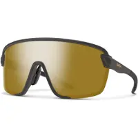 Smith - Occhiali da sole polarizzati - Bobcat Matte Gravy ChromaPop Polarized Bronze Mirror - Nero