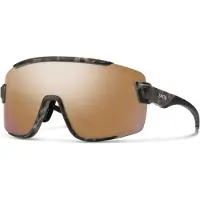 Smith - Occhiali da sole - Wildcat Matte Salt Haze ChromaPop Rose Gold Mirror in Nylon - Grigio