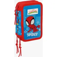 Spidey and his Amazing Friends Astuccio Spidey 12.5x19.5x5.5 Cm Triple