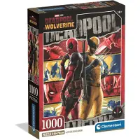 Clementoni Puzzle Deadpool Marvel 1000 Pezzi