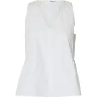 Selected Blusa A V Donne Bianco 40
