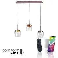 Q-SMART-HOME Paul Neuhaus Lampada a sospensione SMART LED Q-Kon multicolore a 3 luci