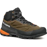 Scarpa - Scarpe da avvicinamento in GORE-TEX - Rapid XT Mid GTX M Caribou Rust Orange per Uomo - Taglia 45.5 - Marrone