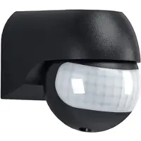 Solight Sensore PIR 180° a parete nero WPIR04-B